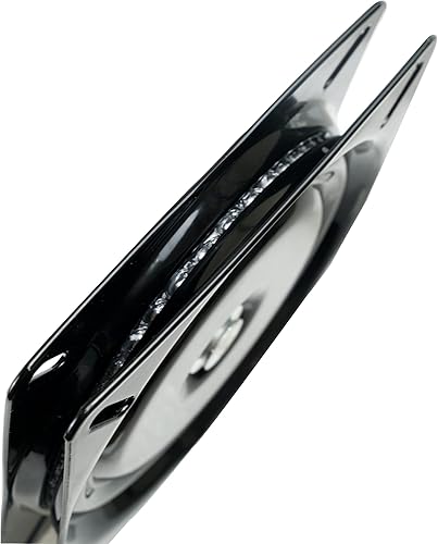 Miniatura 5 de Placa giratoria resistente para asiento de barco, 6 pulgadas, color negro