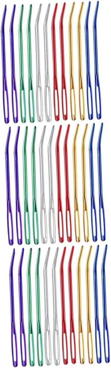 STOBOK 36pcs Eye Tapestry Needles Convenient Safety Sewing Needles for Knitting and Crafting for Household Use and Yarn Projects