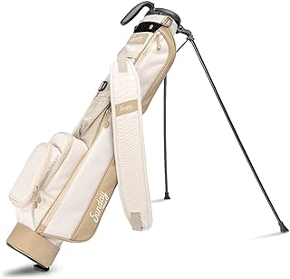 The Original Sunday Golf Loma Bag – Lightweight Golf Bag with Strap & Stand, Easy to Carry Pitch n Putt Stand Bag for Driving Range, Par 3 & Executive Courses, 31 Inches