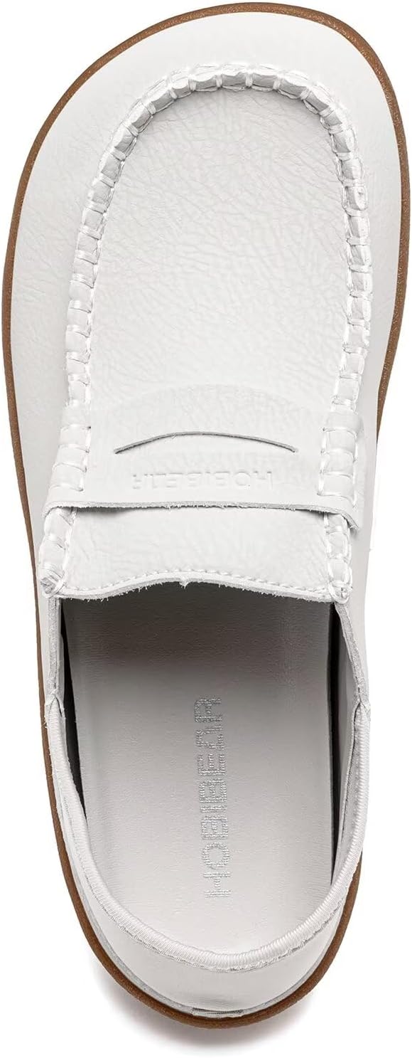HOBIBEAR Women's Leather Mary Jane Flats | Wide Toe Box & Barefoot Shoes | Wide Comfort Shoes image 4