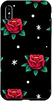 Vista 11 de Roses Fifties Black Red Rockabilly Pinup Rose Retro Fashion Case for iPhone 17