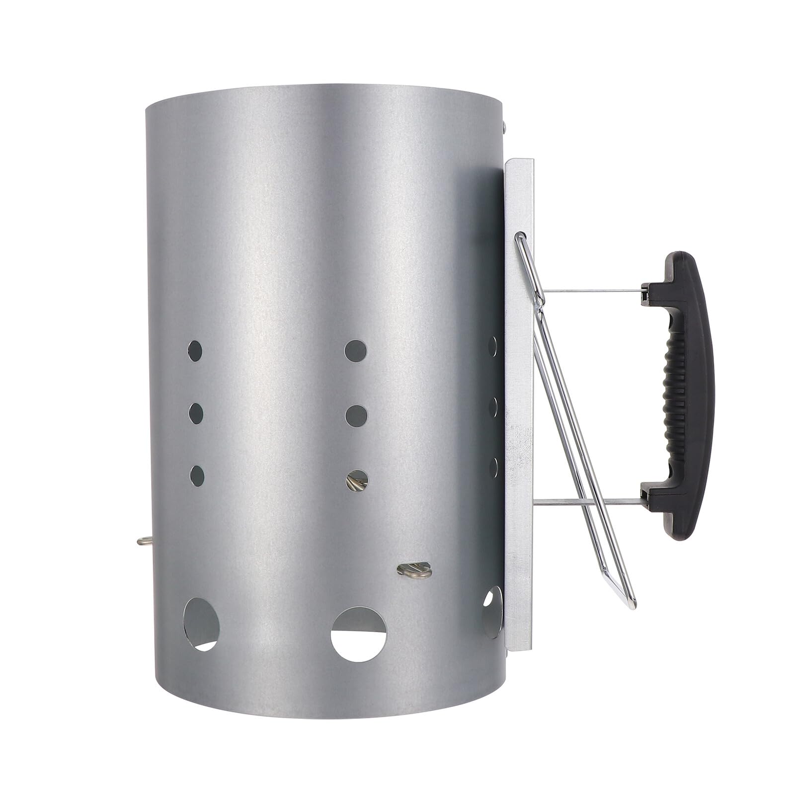 Hohopeti Ciminiera di Accensione Galvanizzata per Barbecue Utensili per Barbecue Senza Sapore Chimico per Atmosfera Estiva e Uso Outdoor BBQ