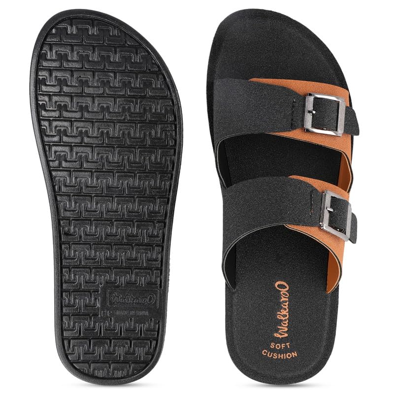 Image of WALKAROO Sandal For Men's|Light Weight and Comfortable|Stylish Casual Wear|WG5661