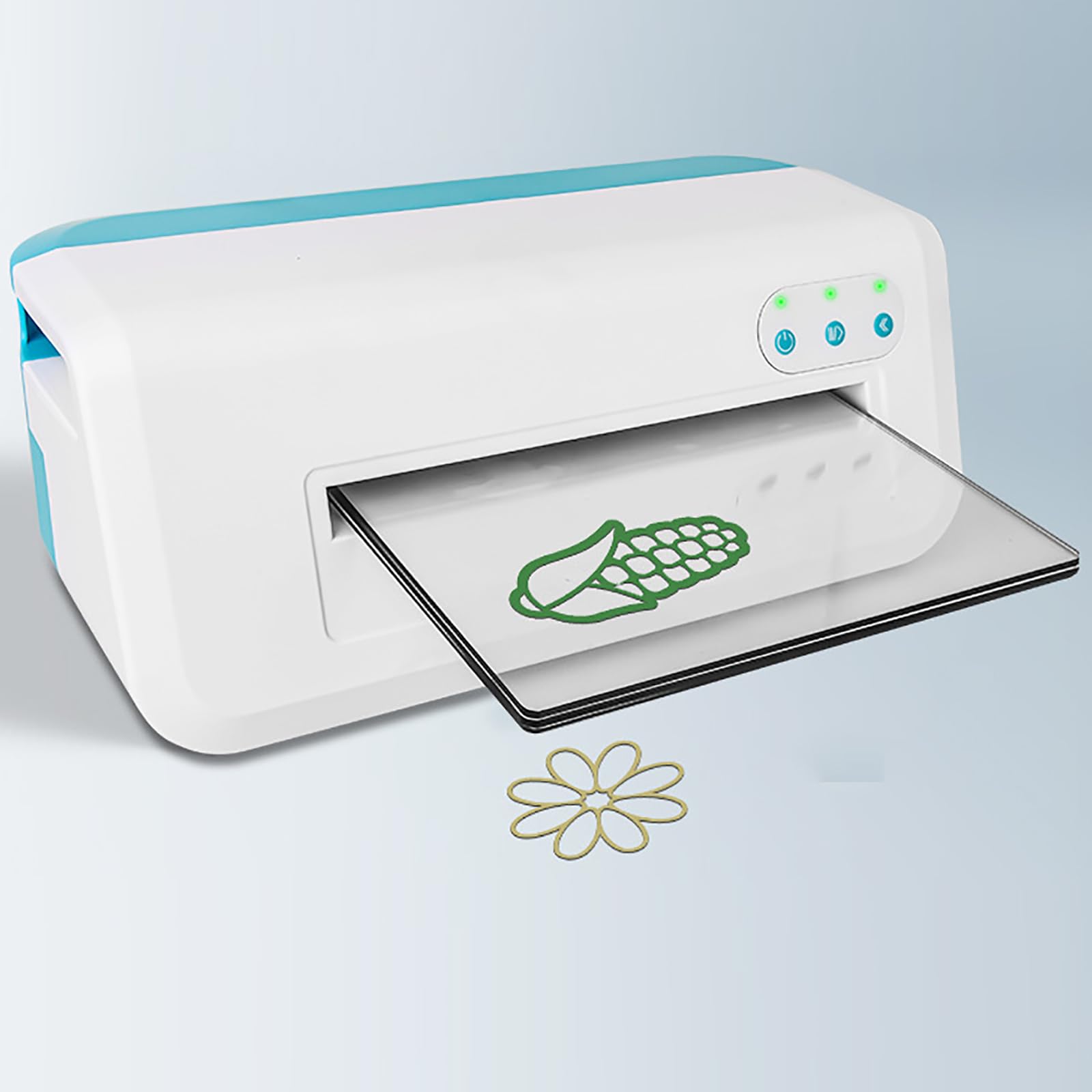 YXZYFPP Electric Embossing Die Cutting Machine for Album Decoration, Card Making, Scrapbooking - Metal Mechanism, Workbench Size: 22x32cm