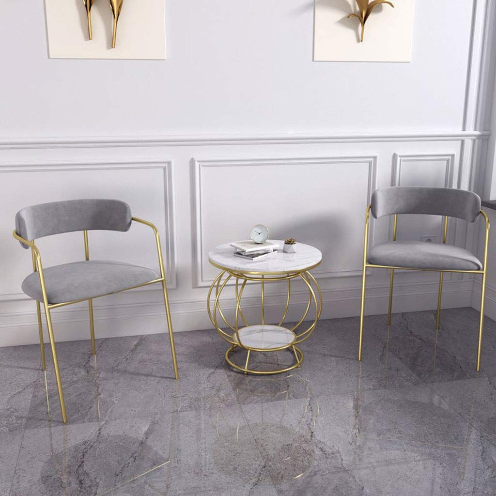 Amazon｜北欧2段大理石サイドテーブルコーヒーテーブル