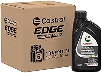 Vista 11 de Castrol EDGE High Mileage 10W-40 Aceite de motor sintético avanzado completo, 1 cuarto de galón
