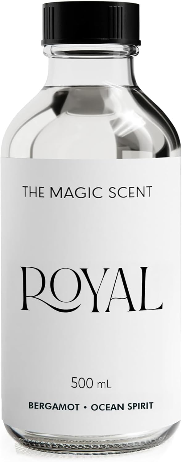 The Magic Scent Royal Hotel Diffuser Oil - Cold-Air & Ultrasonic Scented Oils for Diffuser Inspired by The Ritz Hotel, London - Essential Oils for Diffusers Aromatherapy (500 ml)