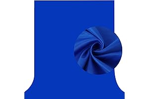 Aimosen Blue Screen Backdrop Unfolds Seamless Blue Canvas