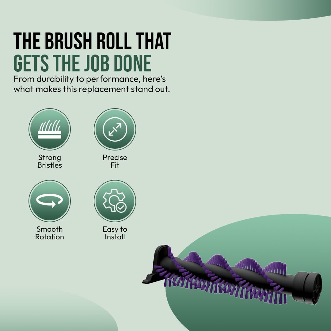Selgo Replacement Brush Roll for Bissell TurboClean Pet XL Carpet Cleaners, Fits 'ONLY' Models 3746 & 3748