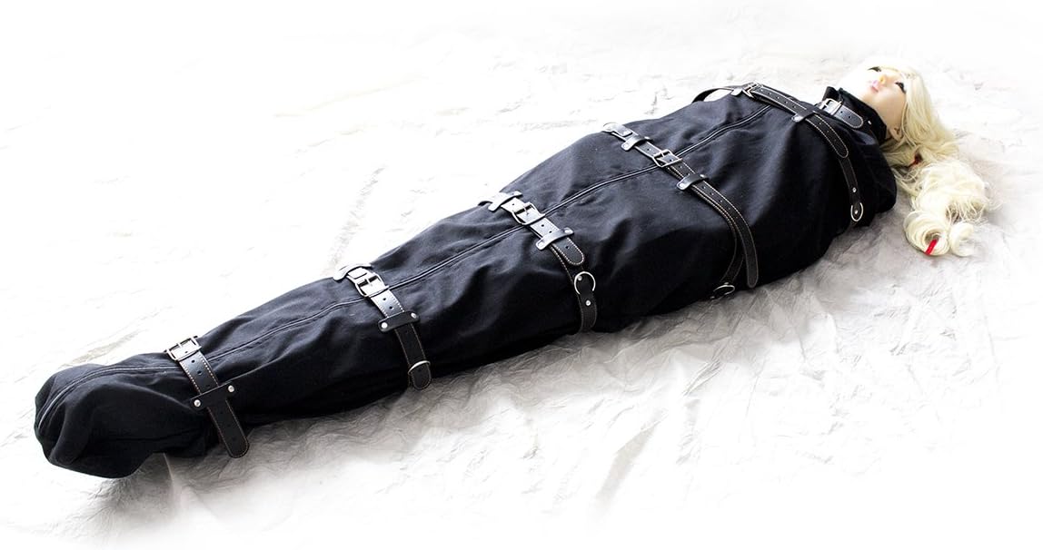 BDSM Adult Products, Sex Training, wrap up Clothing, Alternative Binding, Bondage, Hand Binding, Foot Binding, and Exposed Clothing，Black