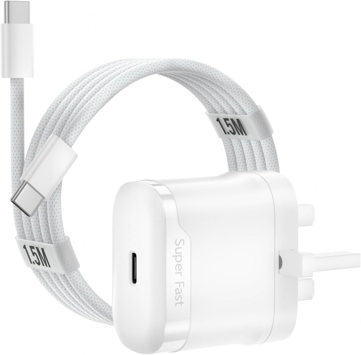 BERLS 20W USB C Fast Charger Compatible with Google Pixel 10A/ 10/10 Pro/ 10 Pro XL/ 10 Pro Fold/ 9 8 7 6 Pro/XL/Fold/A Series, Type C Fold Charger