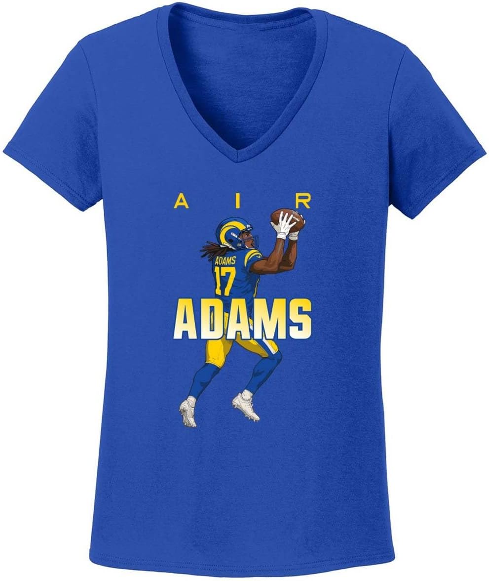 Davante Adams AIR Los Angeles Ladies V-Neck Shirt T-Shirt