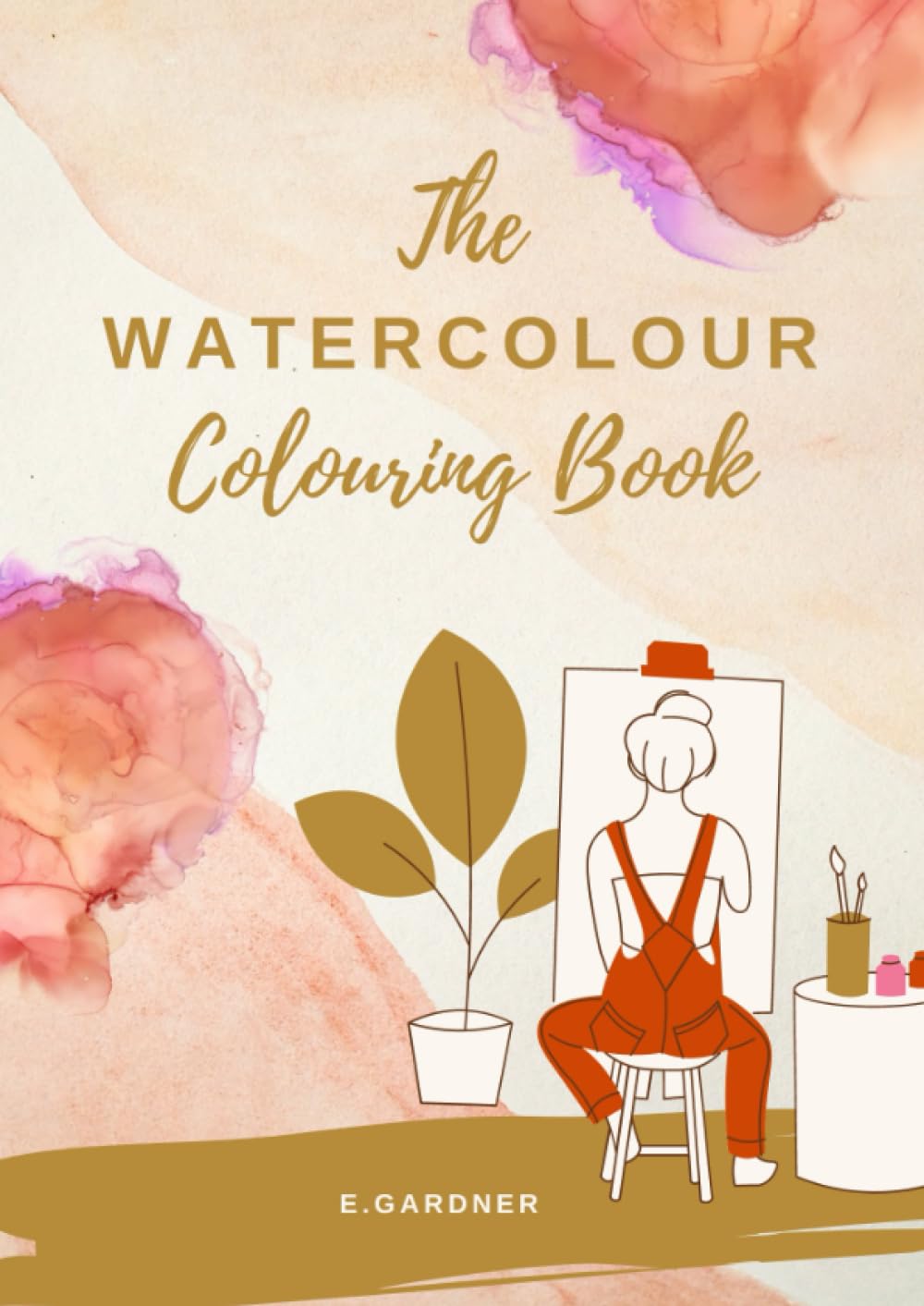 the watercolour colouring book