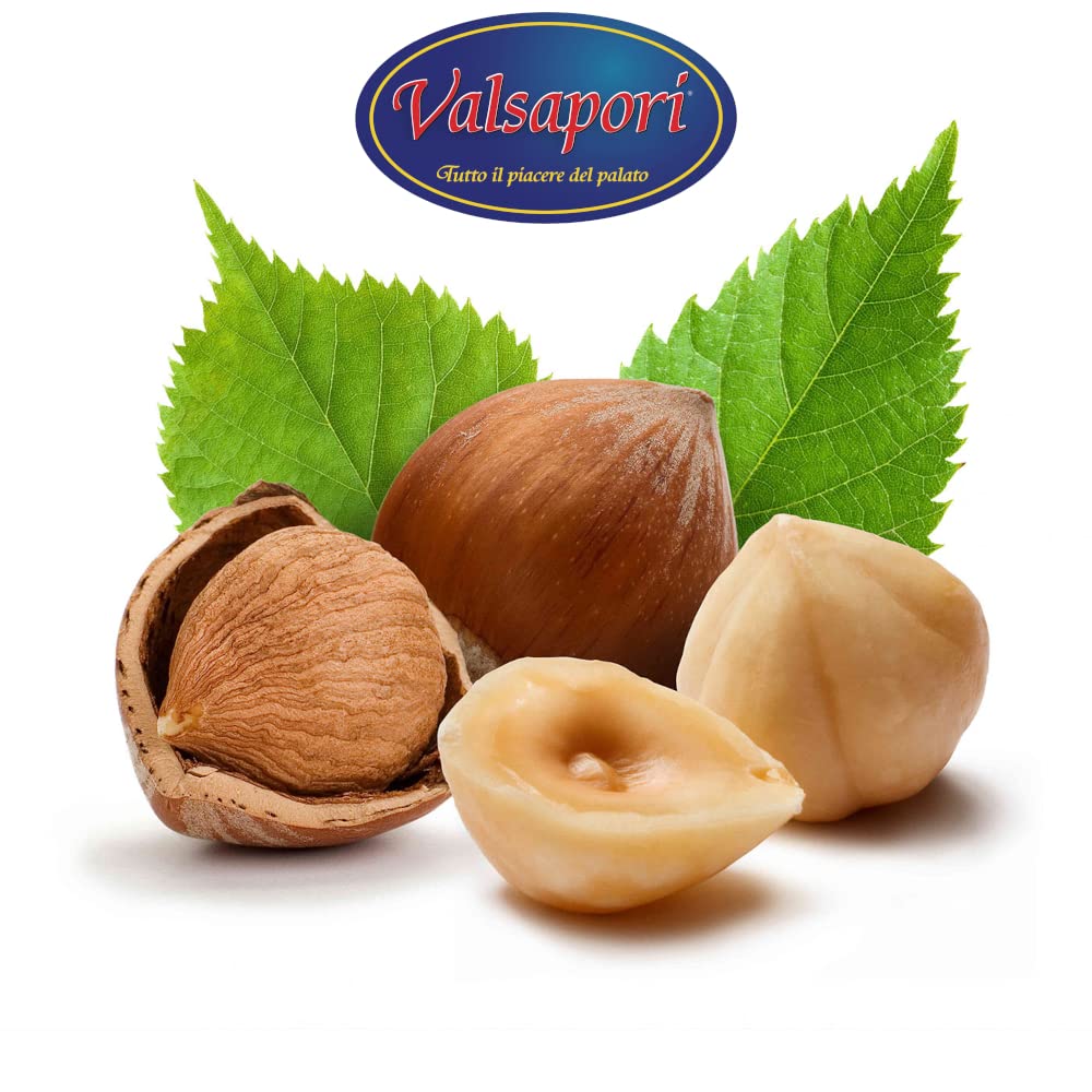 Valsapori - GRANELLA DI NOCCIOLE TOSTATE (500 gr) - Nocciole Turche Tritate e Tostate - Croccanti per Decorazioni e Dolci