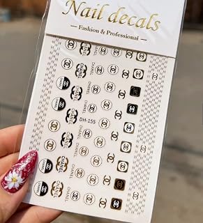1 Lage Luxury Nail Art Sticker Winter Design Nail Sticker