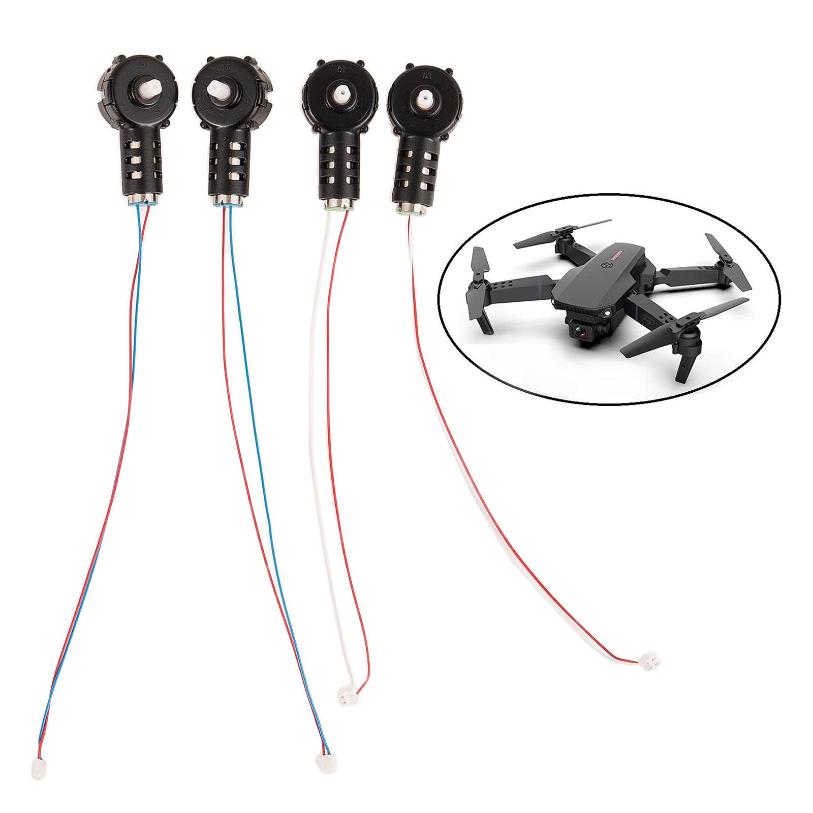 chiwanji Accessoires Pliable E88 Pro, / avec Base/de Circuit Imprimé/Coque Supérieure/Couvercle de Coque Inférieure, Facile à