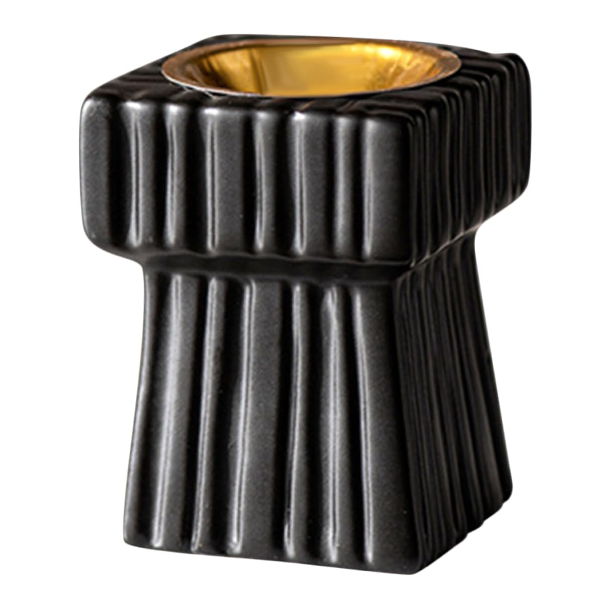 Ciieeo 4piezas Soporte De Inciensario Cerámico Negro para Conos y Adorno Decorativo De Árabe para y Yoga