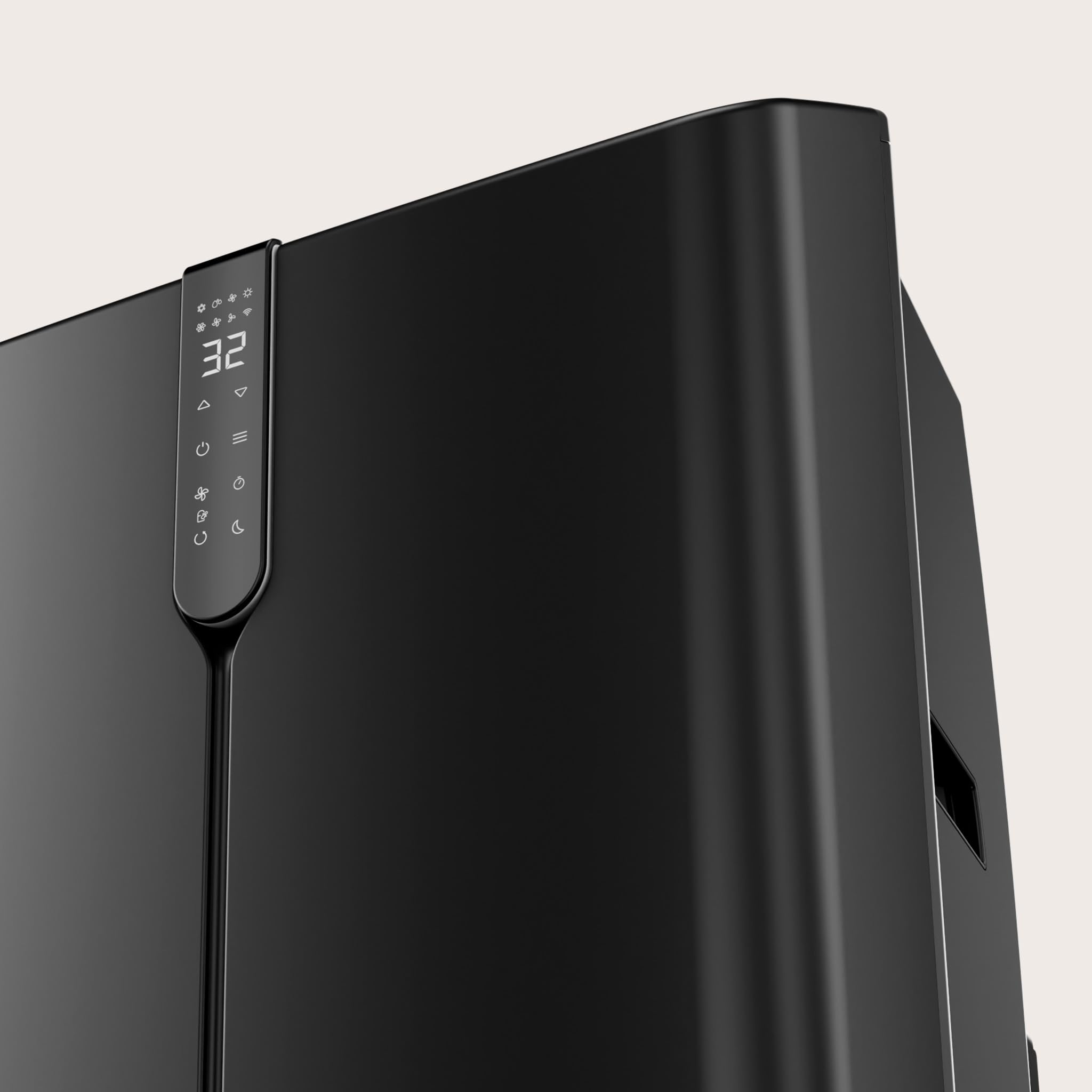 EVVO Clima P14 Silent Climatiseur portable Wi-Fi 14 000 BTU avec pompe à chaleur pingouin climatiseur et chauffage Wi-Fi silencieux déshumidificateur froid et chaleur avec kit de fenêtre