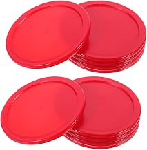 10Pcs Table Pucks for Ice Hockey Game Table Accessories Smooth Sliding Hockey for Exciting Gameplay Replacement for Home Use