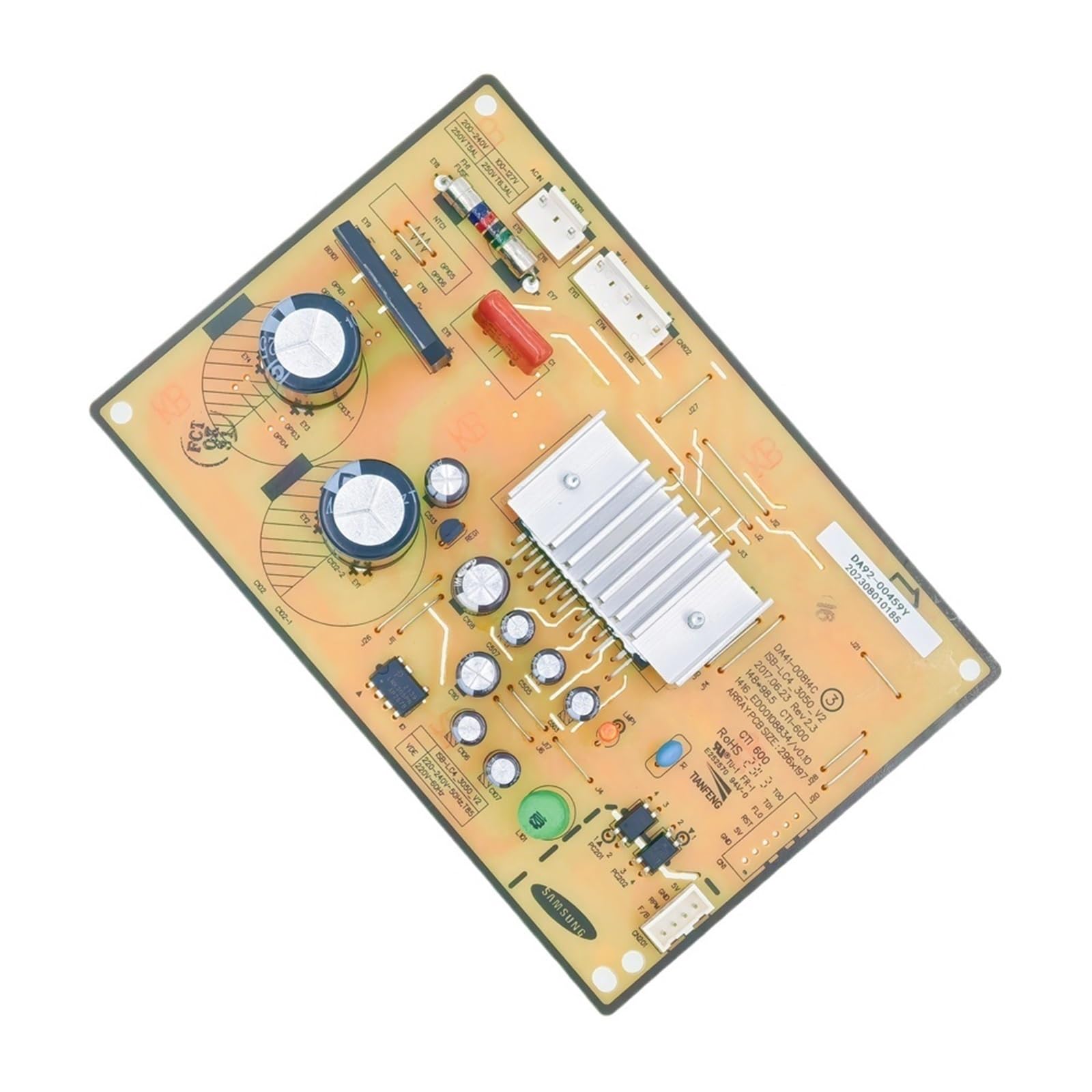 Kühlschrank-Steuerplatine PCB, Kompatibel Mit Samsung, DA92-00459Y DA41-00814C Kühlschrank-Motherboard-Gefrierschrankteile