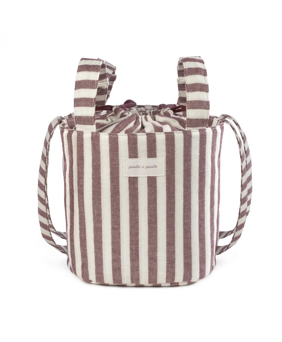 Pasito a Pasito Bolso Bucket Cherry