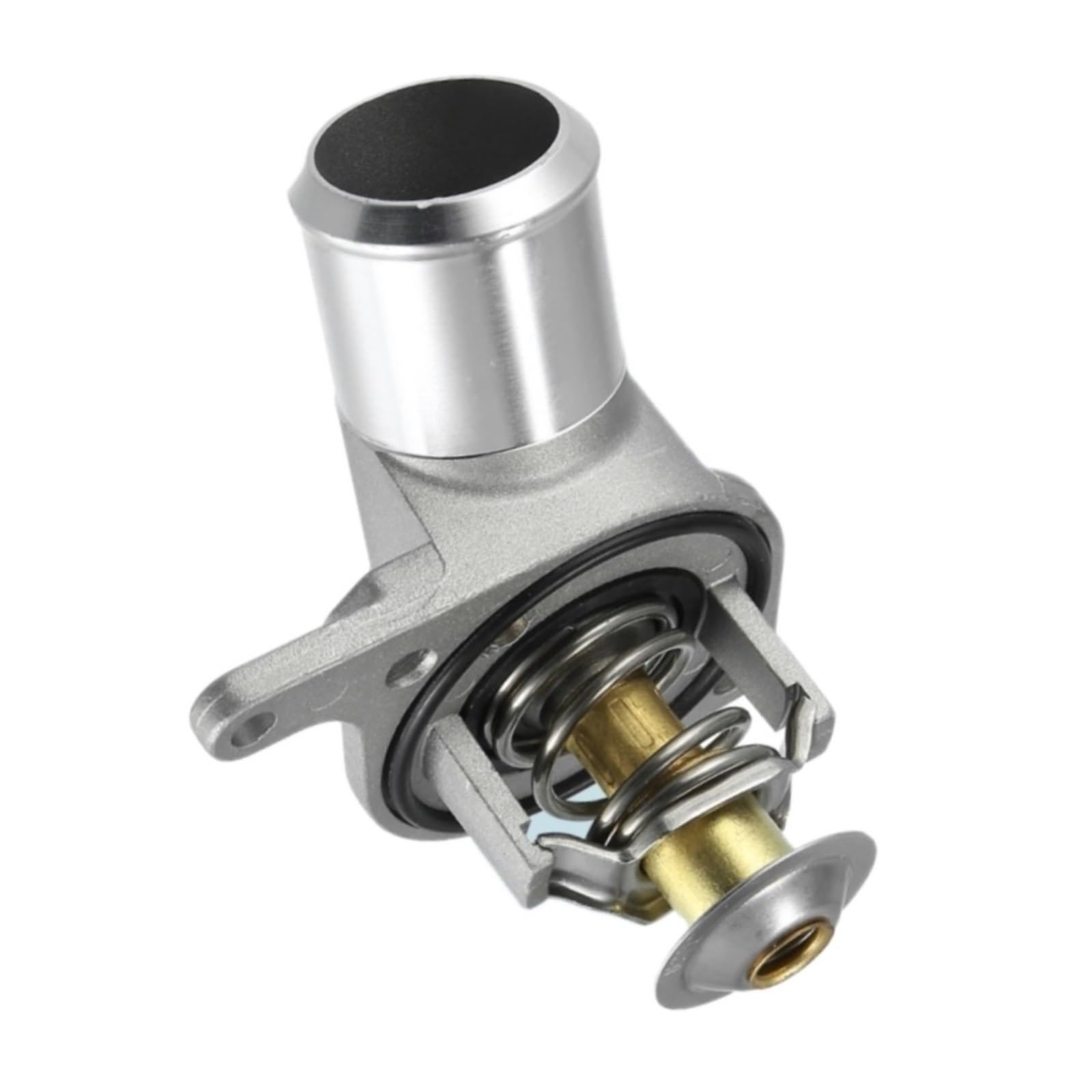 Auto Engine Thermostat Compatible With Cadillac For CTS 2004 2005 2006 2007 For Escalade ESV EXT 2004 2005 2006 1511057 12600172 15-10412 Coolant Thermostat Housing