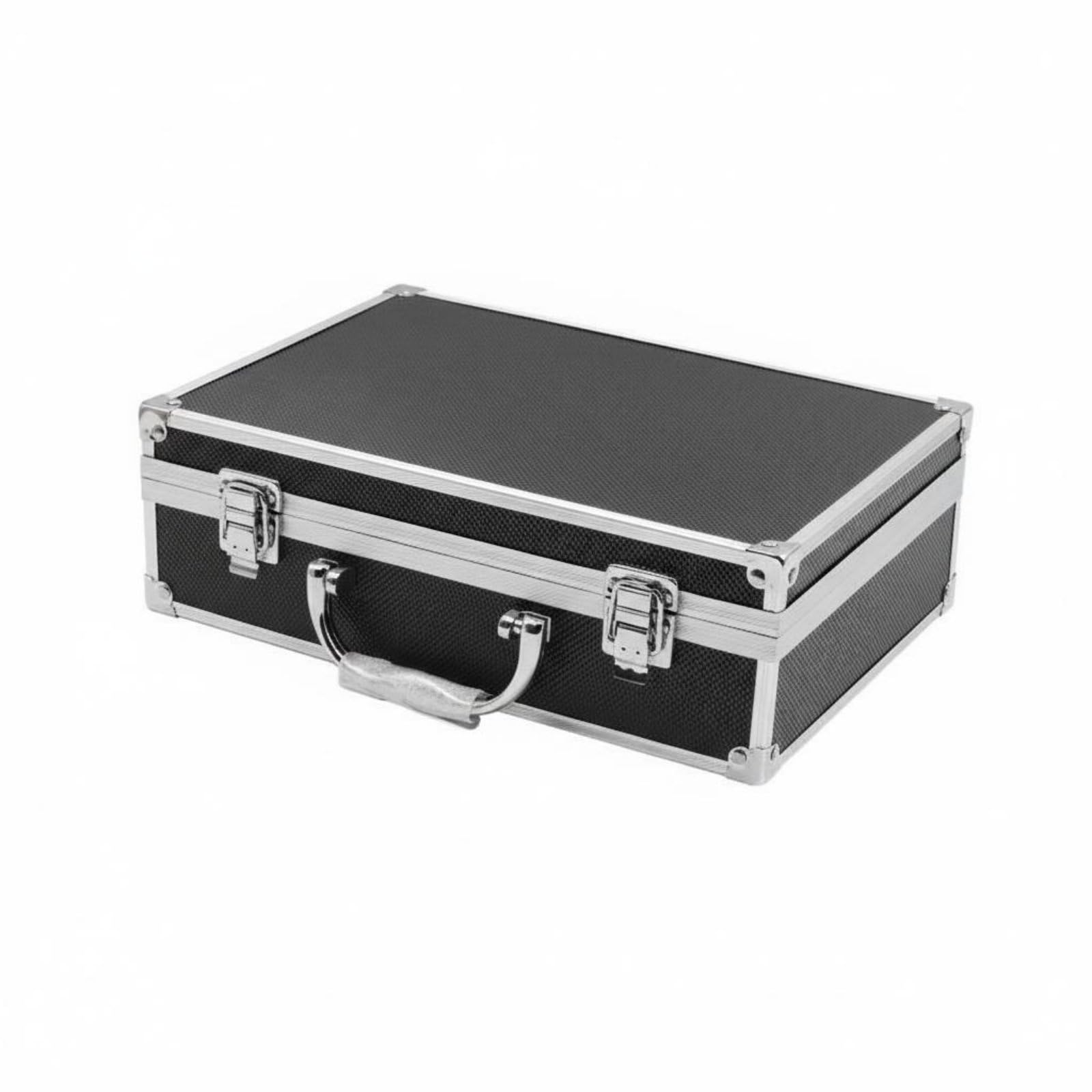 Lockable Security Locking Hard Case Reinforced Corners Hard Shell Carrying Case Portable Combination Lock Box Shockproof for Storage, Travel, Worksite, 29x20x9cm a-image-17