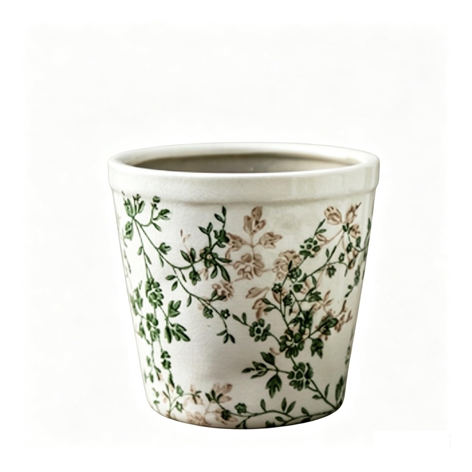 FriendshipHome Unique Planters Retros Ceramic Planter Featuring Drainage Holes For Home Indoor Outdoor Stands for Decor