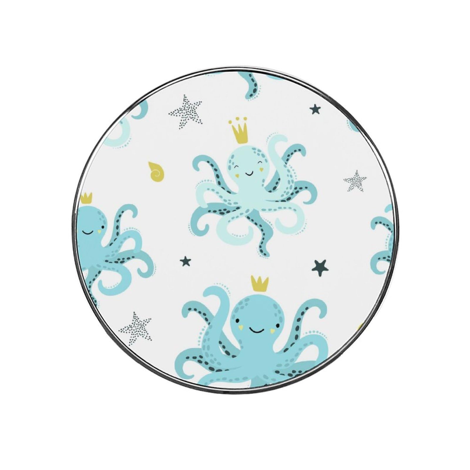 Blue Octopus Magnets For Fridge Kitchen Decoration For Refrigerators Whiteboards