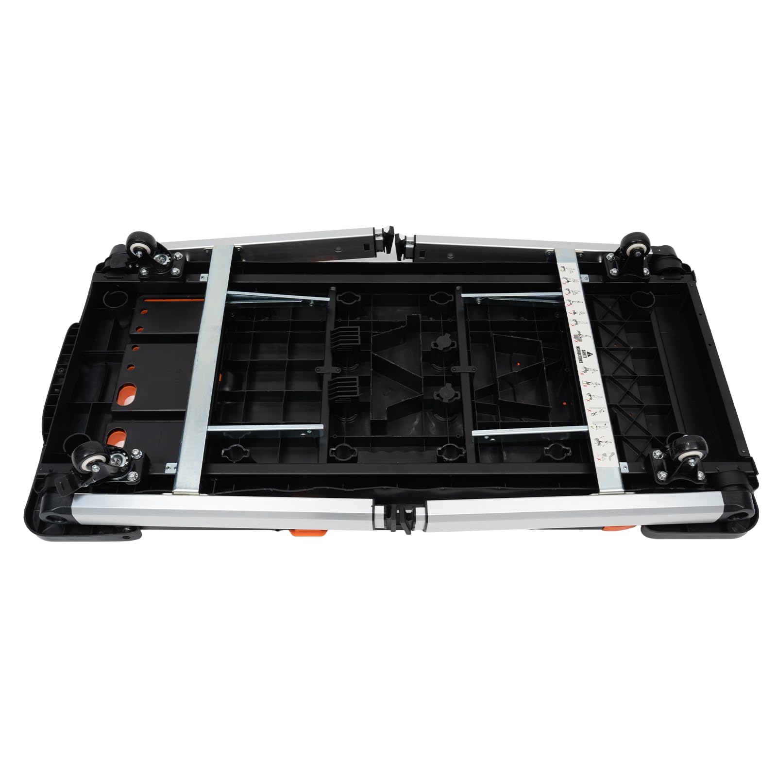Banco de trabajo plegable 7 en 1 mesa de trabajo plegable multifunción carro de transporte ajustable en altura plataforma de trabajo carro de garaje mesa de trabajo carro de taller,adecuado para