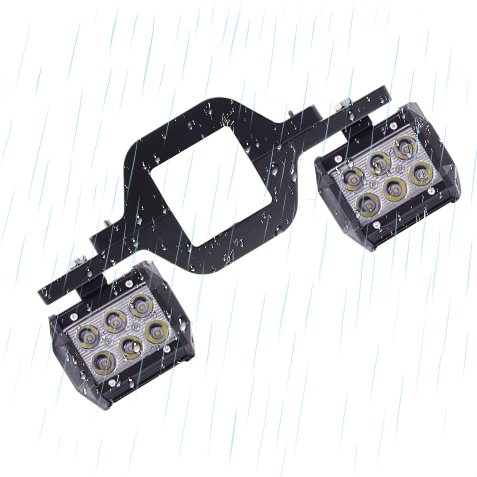 Feux Pods Pour Camions - Bandeau LED pour Hayon de Camion et Véhicules Utilitaires,Projecteur Antipoussière Étanche Accessoires Auto Pour Conducteurs Voyage