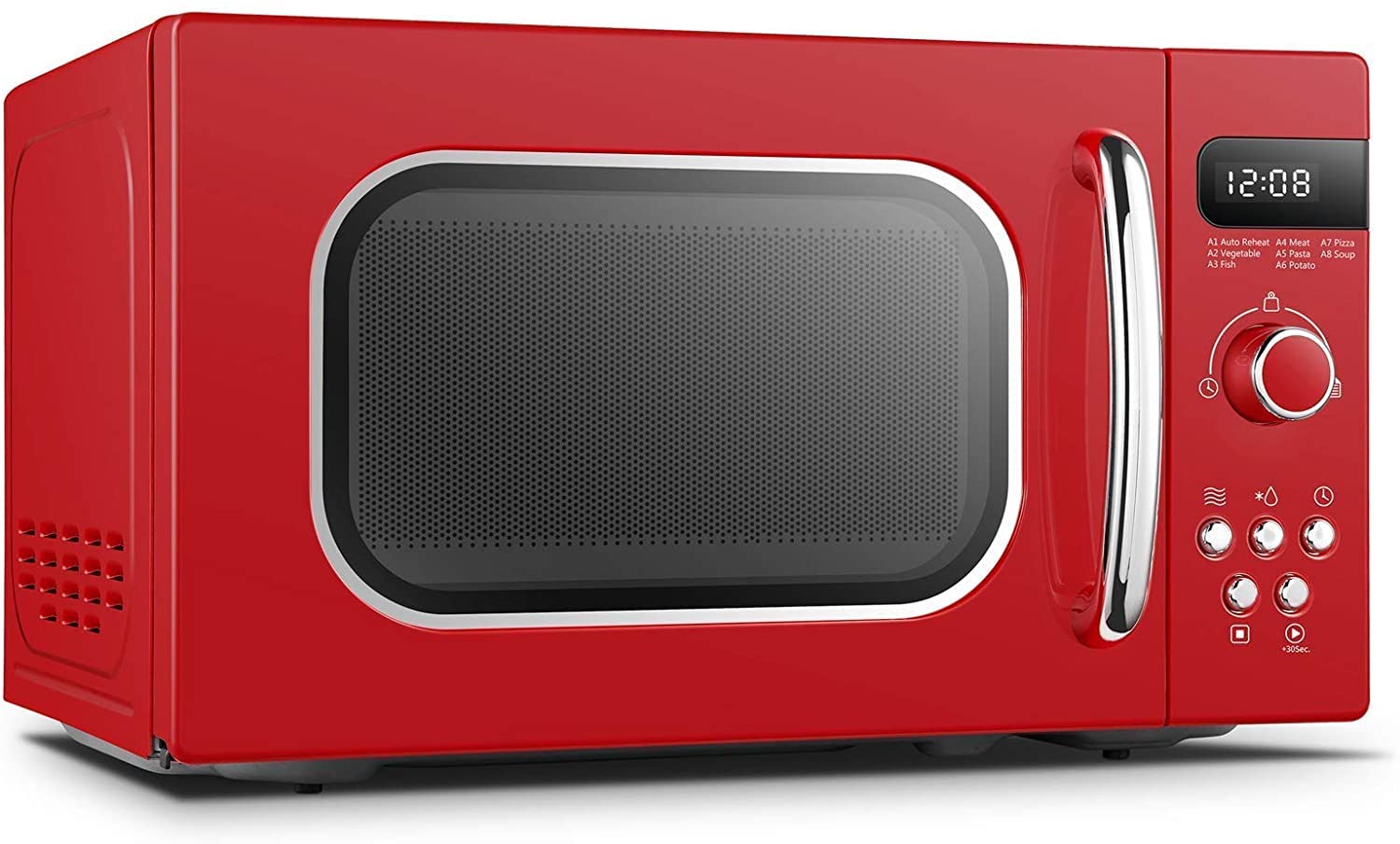 Forno Solo Forno A Microonde in Silver Tact Forno Elettrico Singolo Incorporato - Fornello Alogeno A Convezione Premium in Acciaio Inossidabile Ideale per Arrostire, Cuocere Utile