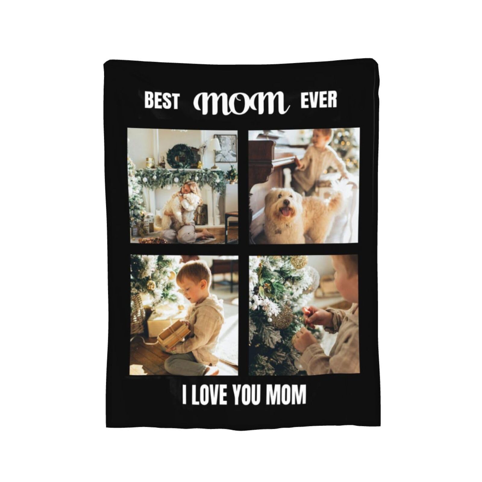 Dfggagdhs Custom Picture Name blanket,Personalized Cozy Comfort blanket,Soft Baby Throw blanket,Affordable for Family