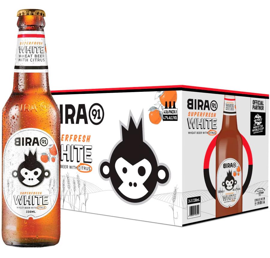 Amazon.co.jp: インドビール ビラ91 スーパーフレッシュ ホワイト
