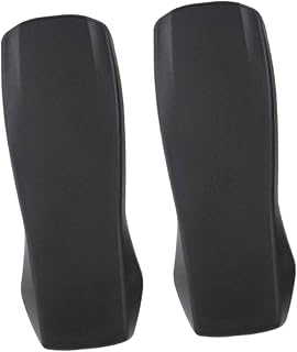 Milageto 2X Office Chair Armrest Pads Replacement PU Leather Universal Accessories Comfortable Water Resistant Office Chair Arm Rest, Style B