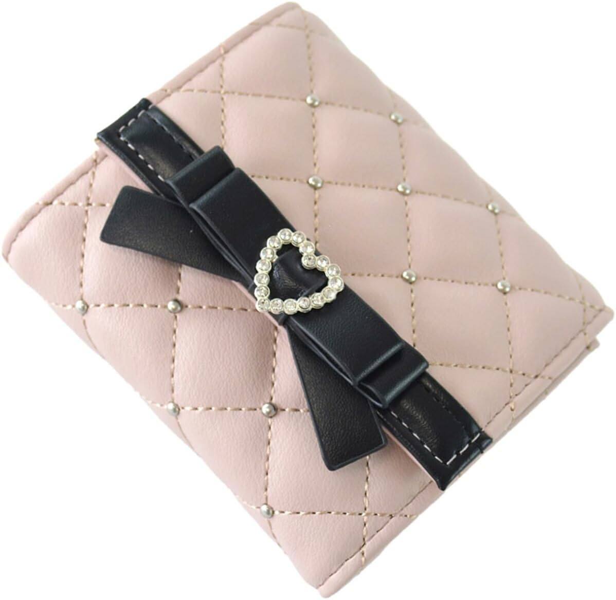 超レア‼️Vivitixハート型押しピンク財布 ラインストーンフェイス VIS ハートカットミニ財布 PINK ＜ファミマ限定＞ | 付録ネット