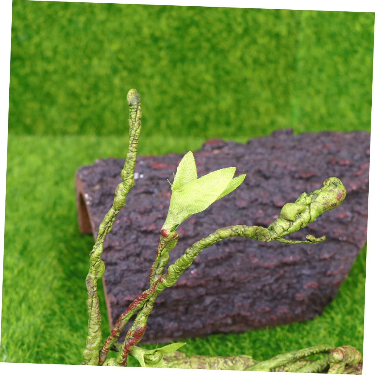 DOITOOL 3piezas Artificial De Rattan para Reptiles Simulación De Paisaje para Terrarios y