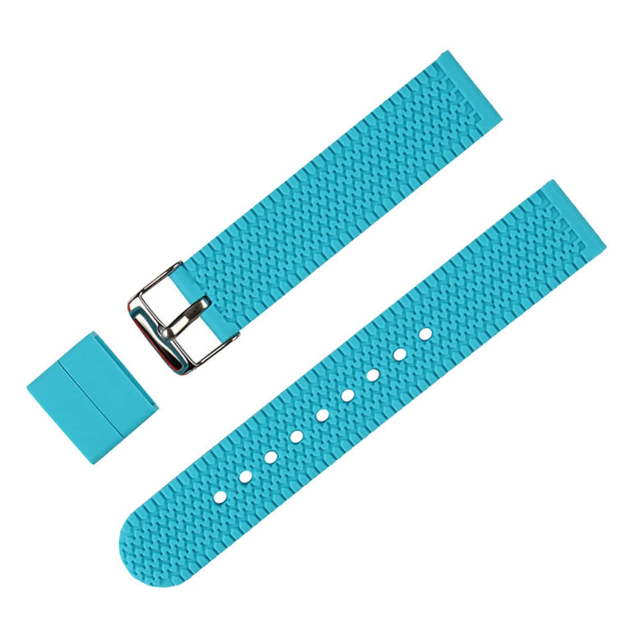 GALPADA Silicone Watchband Creative Exercise Tire Grain Design Camo Ergonomic and Comfortable Replacement Strap for Fitness Watches Material