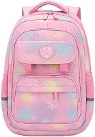 Mochila Escolar Unissex Reforçada em Poliester com Alças Confortáveis e Bolsos Inteligentes para Livros Estojo e Lancheira Tamanho Compacto Ideal para Estudantes
