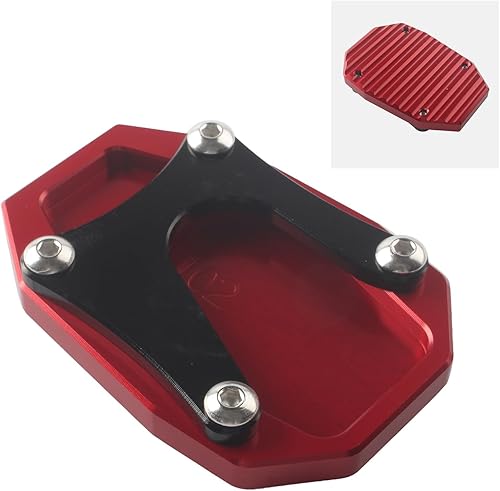 Miniatura 2 de Soporte lateral antideslizante para DUCATI MULTISTRADA V4/V4S/V4 S SPORT 2021 Rojo