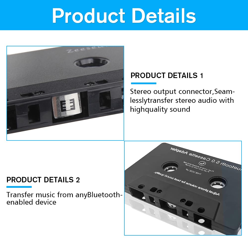 DIGNOW DIGNOW Cassette Capture Lettore di cassette portatile