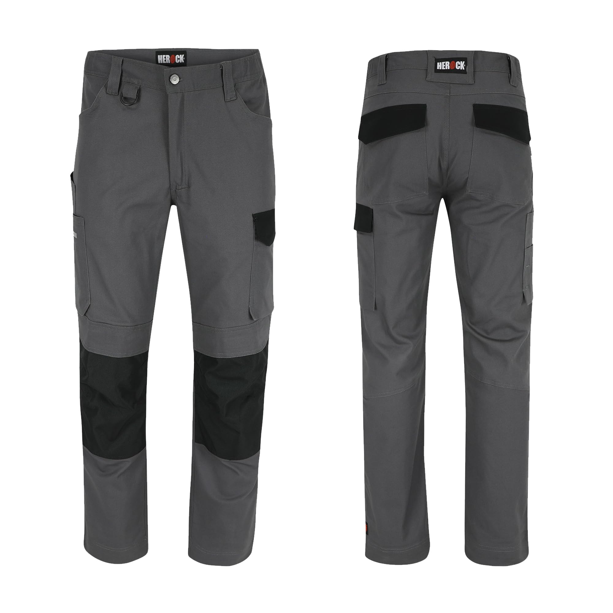 Herock Dero Pantalon Gris/Noir