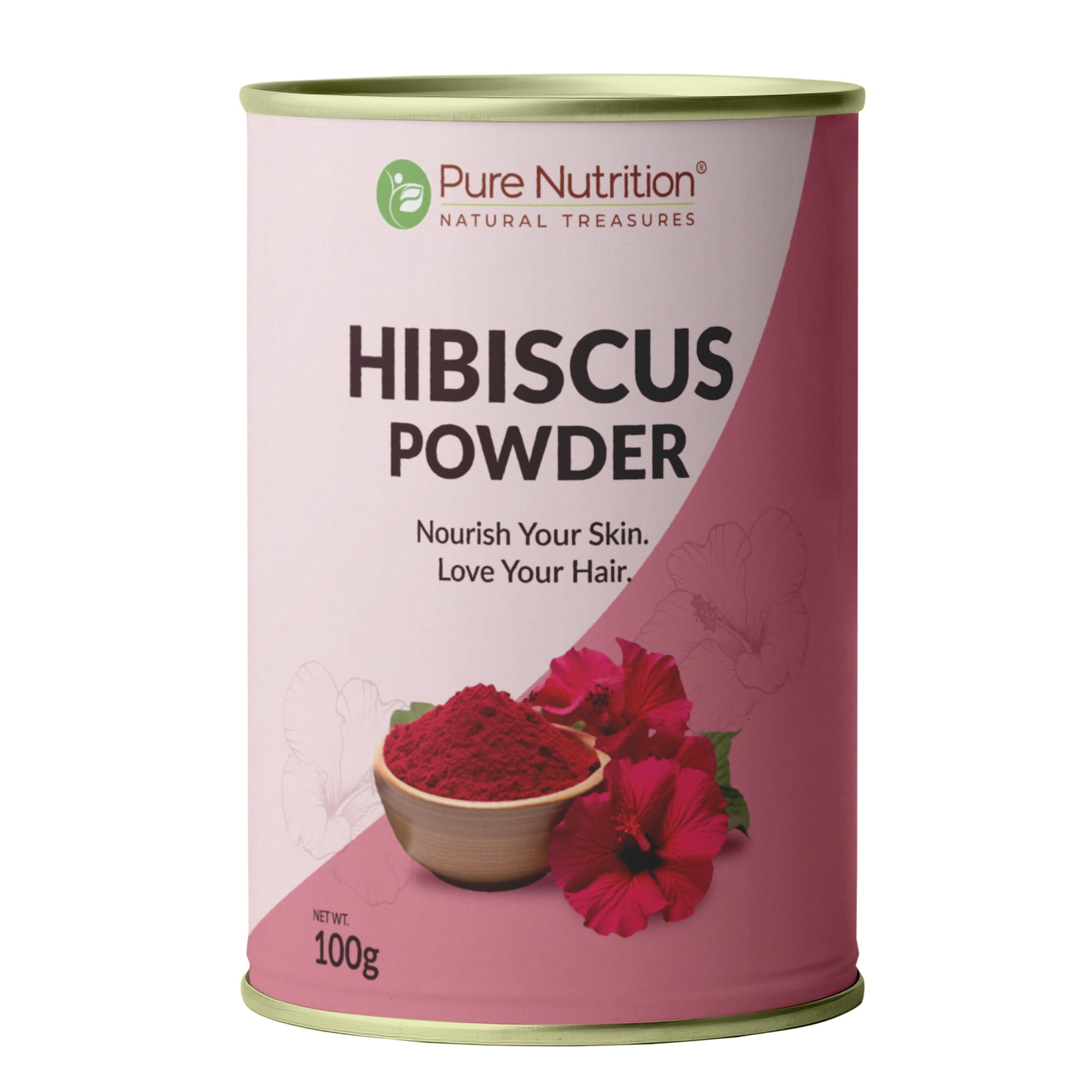 Pure Nutrition Hibiscus Powder 100g | Herbal Flower Powder for Hair Masks & Face Packs | Supports Hair Softness, Shine & Manageability | Helps Maintain Smooth, Even-Looking Skin | Ayurvedic Care-image-23