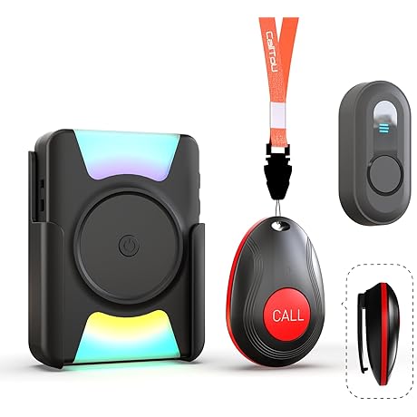 CallToU Wireless Fire Pager: Reliable Emergency Call System for Caregivers