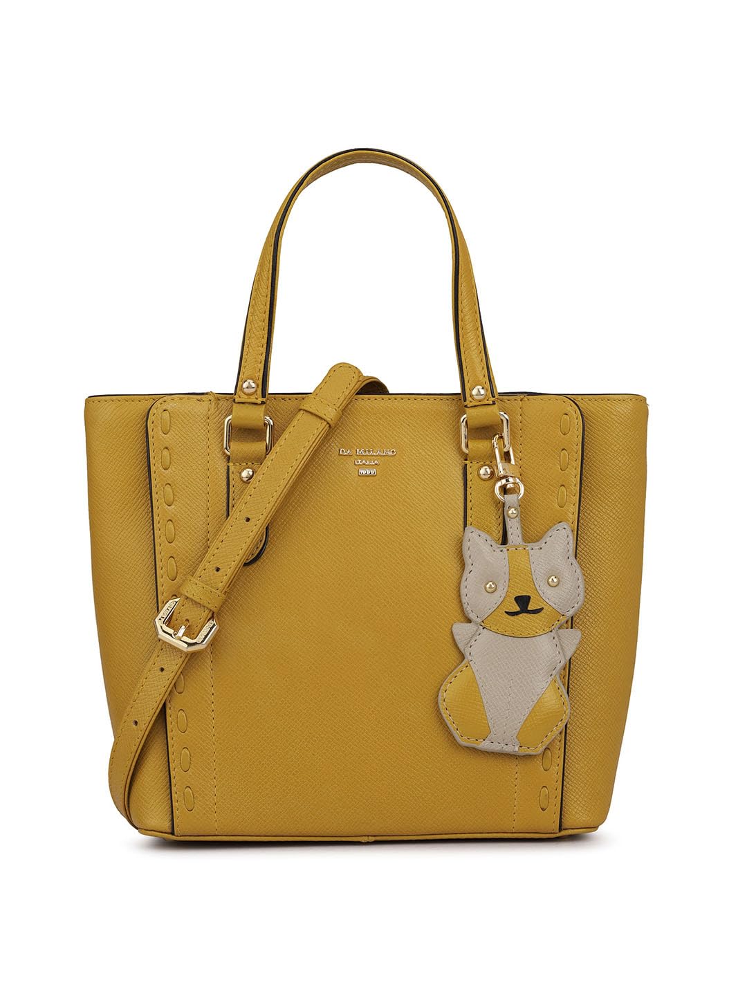 Da Milano Genuine Leather Yellow Satchel (01091) (Small) (B0DD3LD8NB) Amazon Price History, Amazon Price Tracker