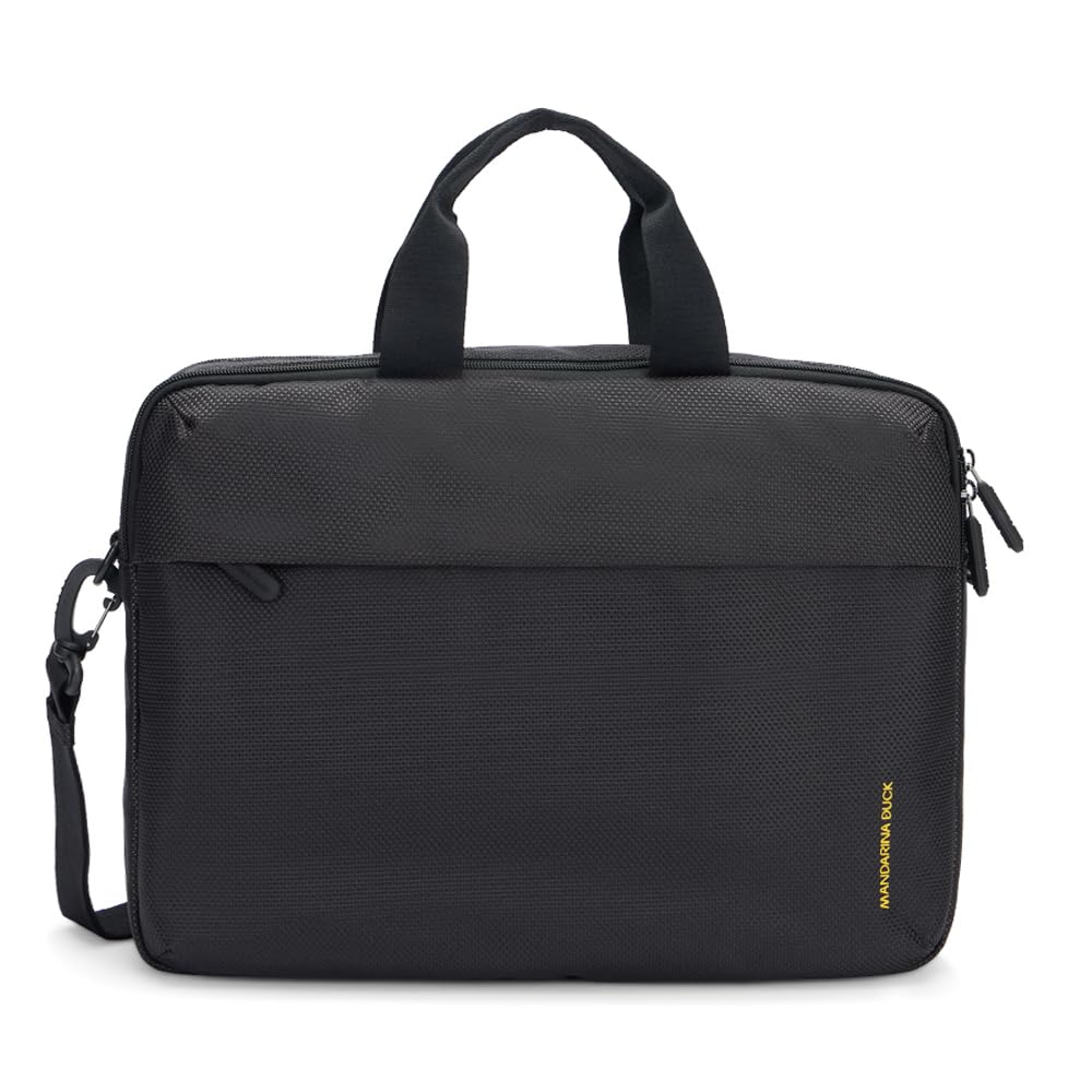 Mandarina Duck Zephyr Women's Laptop Bag, Black, Taglia Unica