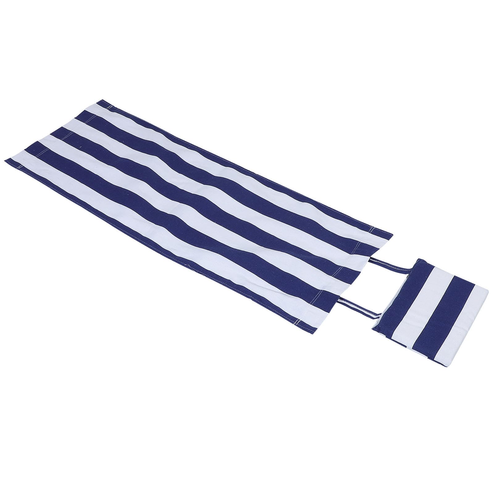 Lona de repuesto de lona azul plegable para sillas de jardín