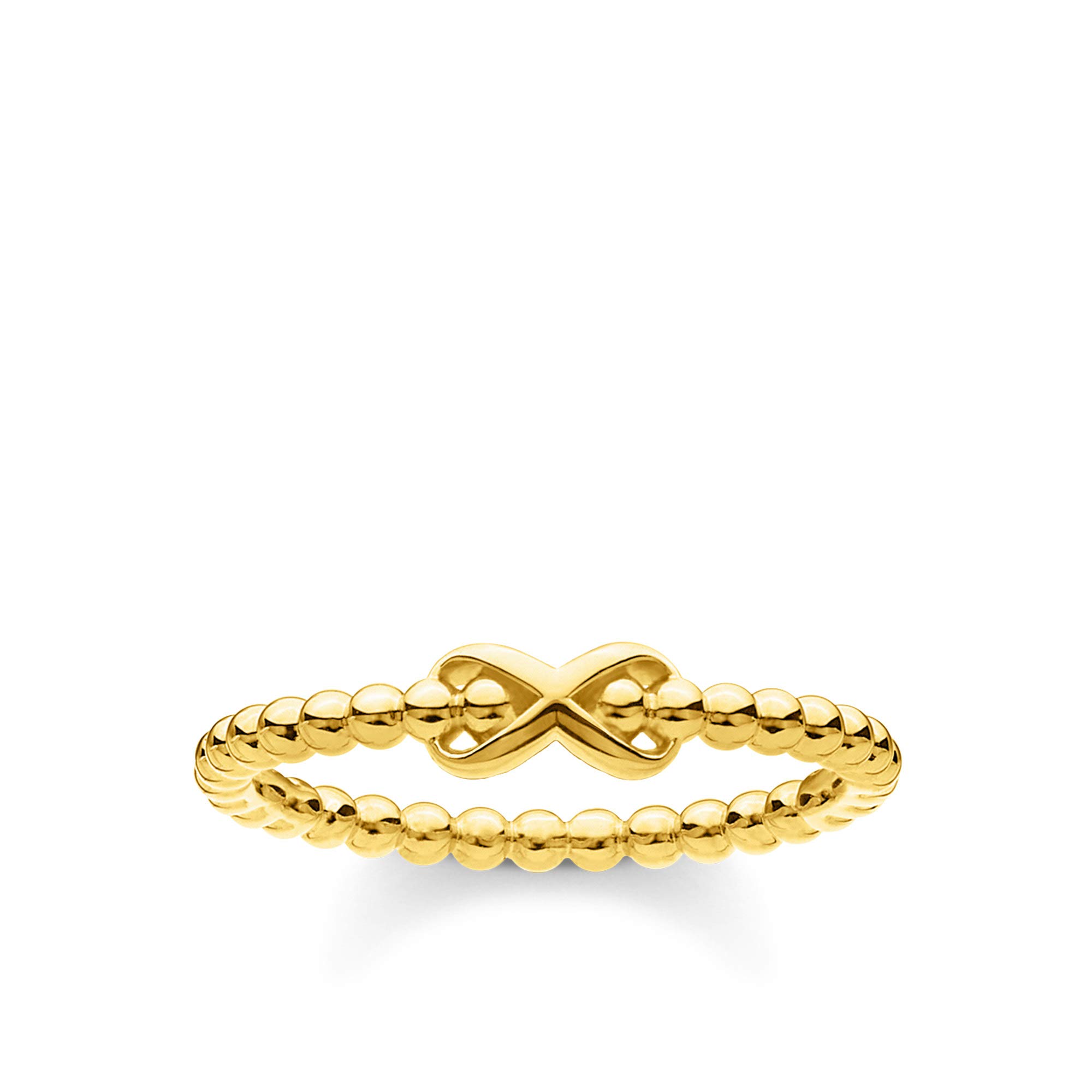 THOMAS SABO ring balls with infinity gold plated silver TR2320-413-39-54