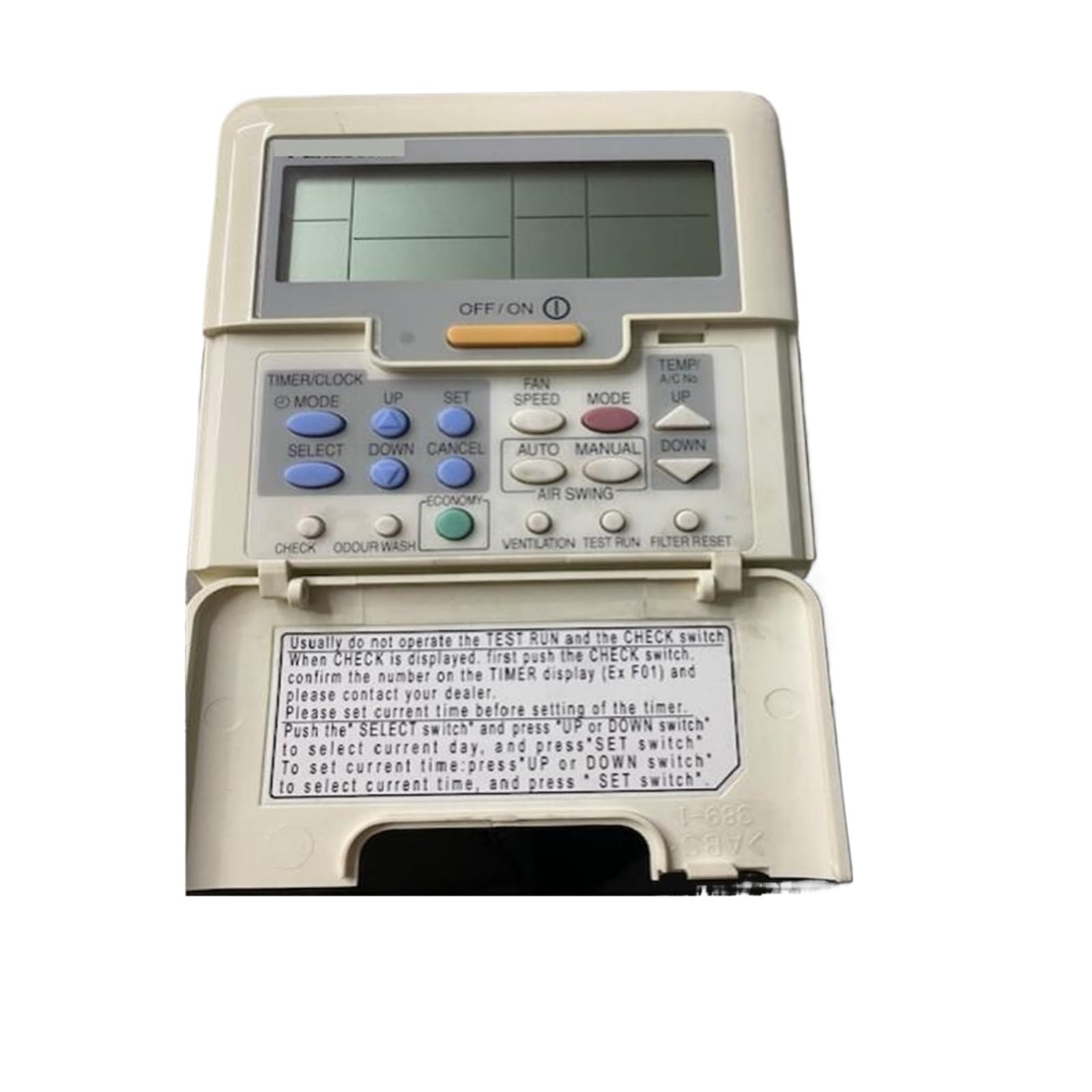Compatible con La Pantalla De Control Remoto De La Máquina De Conductos De Aire Master II III CZ-RD511W CZ-RD51W MAT8021Y MU16PB443 A75C2171