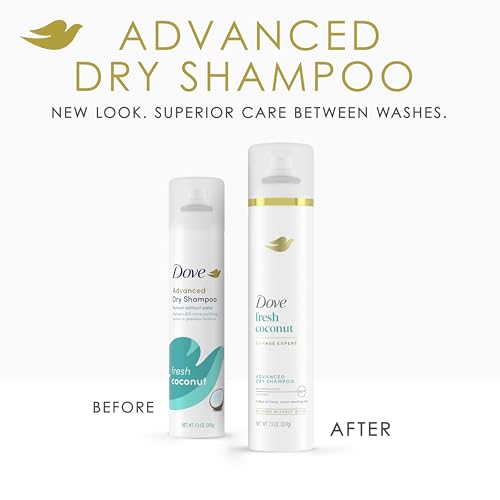 Dove Advanced Dry Shampoo Fresh Coconut 7.3 oz